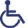 Accessible en fauteuil roulant